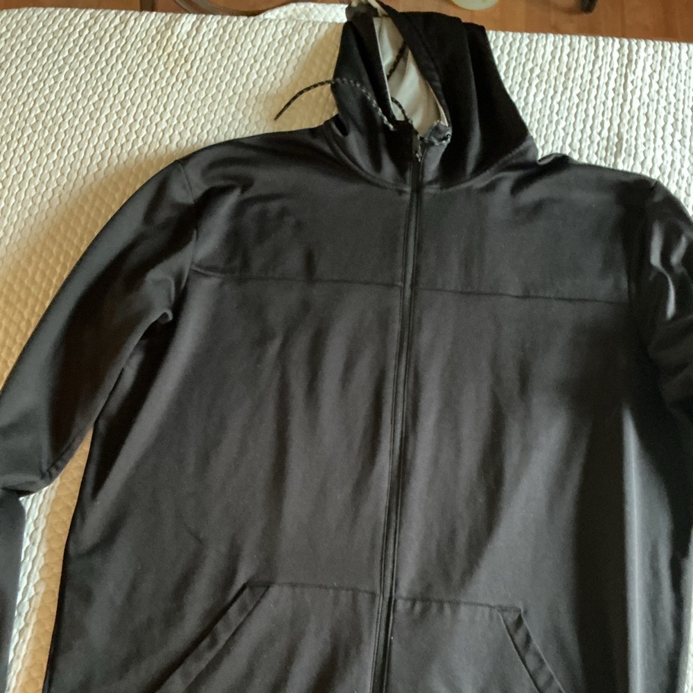 The Foundry Supply Co. Black Sweats with Orange Logo